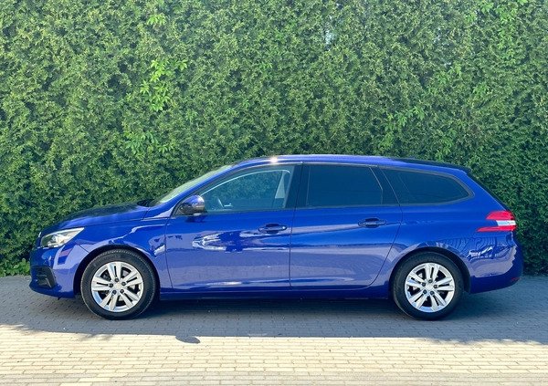 Peugeot 308 cena 36500 przebieg: 135000, rok produkcji 2018 z Ostrzeszów małe 92